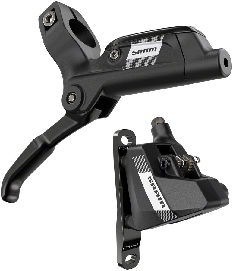 SRAM S300 Disc Brake Lever - Left/Front Flat Mount 2-Piston 20mm Offset BLK A1
