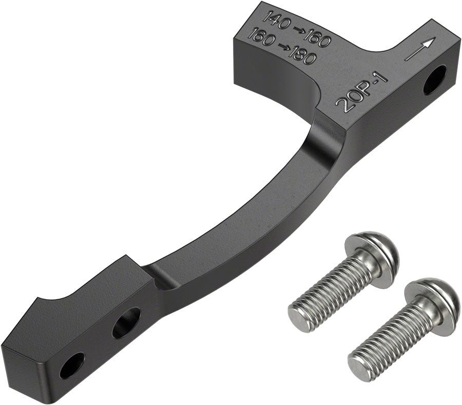 SRAM Post Bracket 20 P 1 Disc Brake Adaptor - For 160mm 180mm Rotors Only Includes Bracket Stainless Steel Bolts