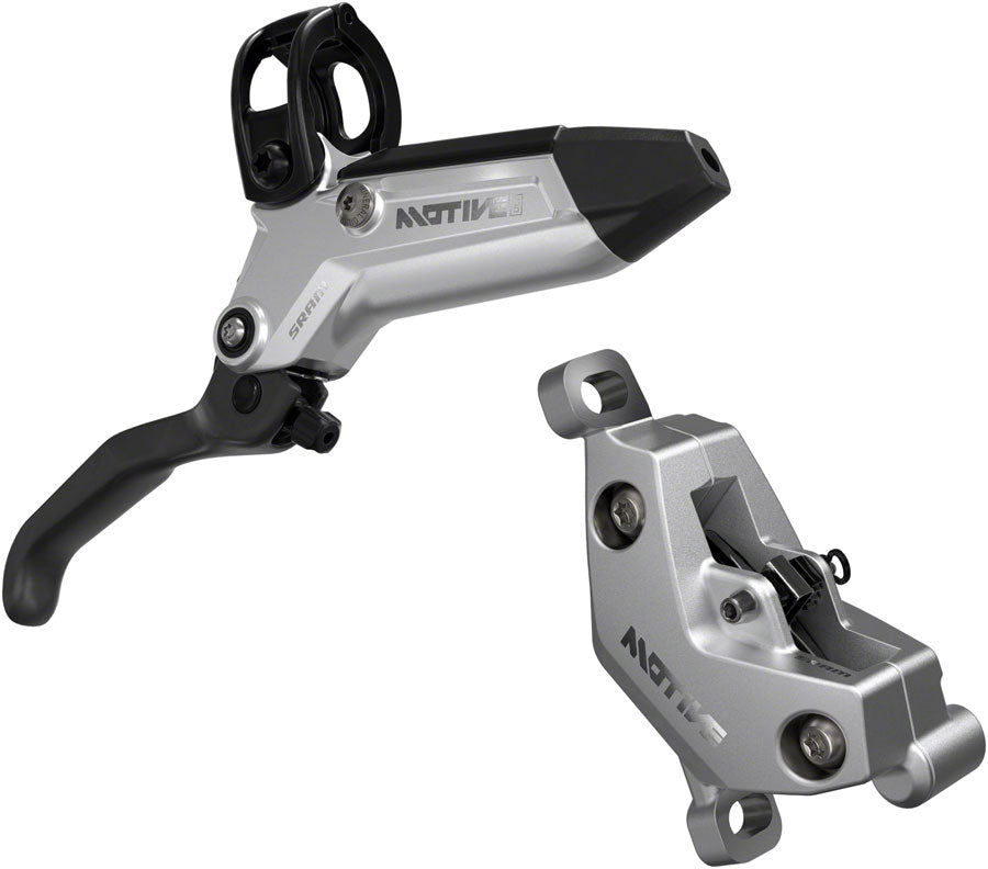 SRAM Motive Ultimate Disc Brake Lever - Rear Front 2000mm Hose Post Mount 4-Piston Alum Lever Body Carbon Blade Blk/Sil A1