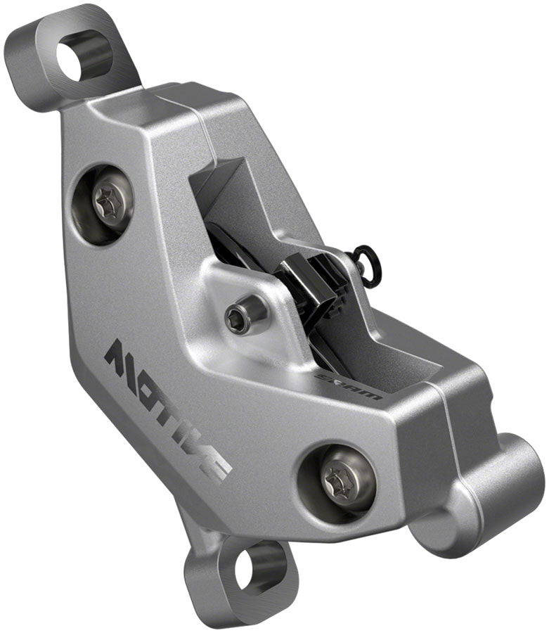 SRAM Motive Ultimate Disc Brake Caliper Assembly - Front/Rear Post Mount 4-Piston Silver A1+