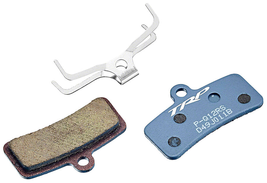 TRP P-Q12RS Disc Brake Pad - Performance Resin Compound For TRP 4-Piston Disc Brakes