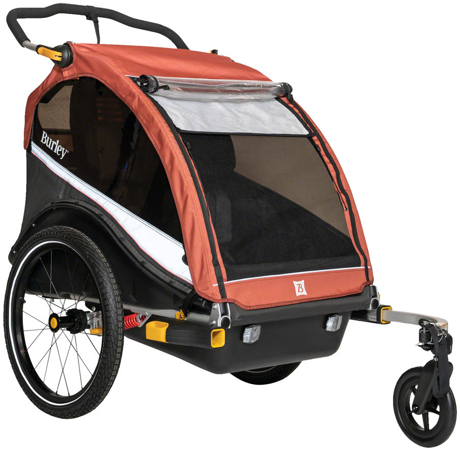 Burley Cub X Child Trailer - Double Sandstone Red