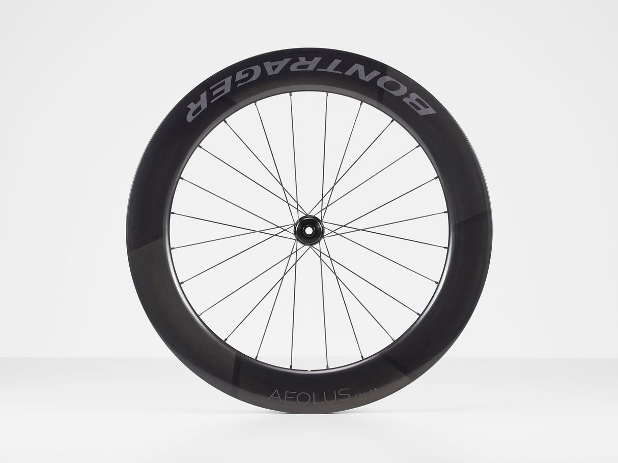 Wheel Front Bontrager Aeolus RSL 75 TLR Disc 12T Black