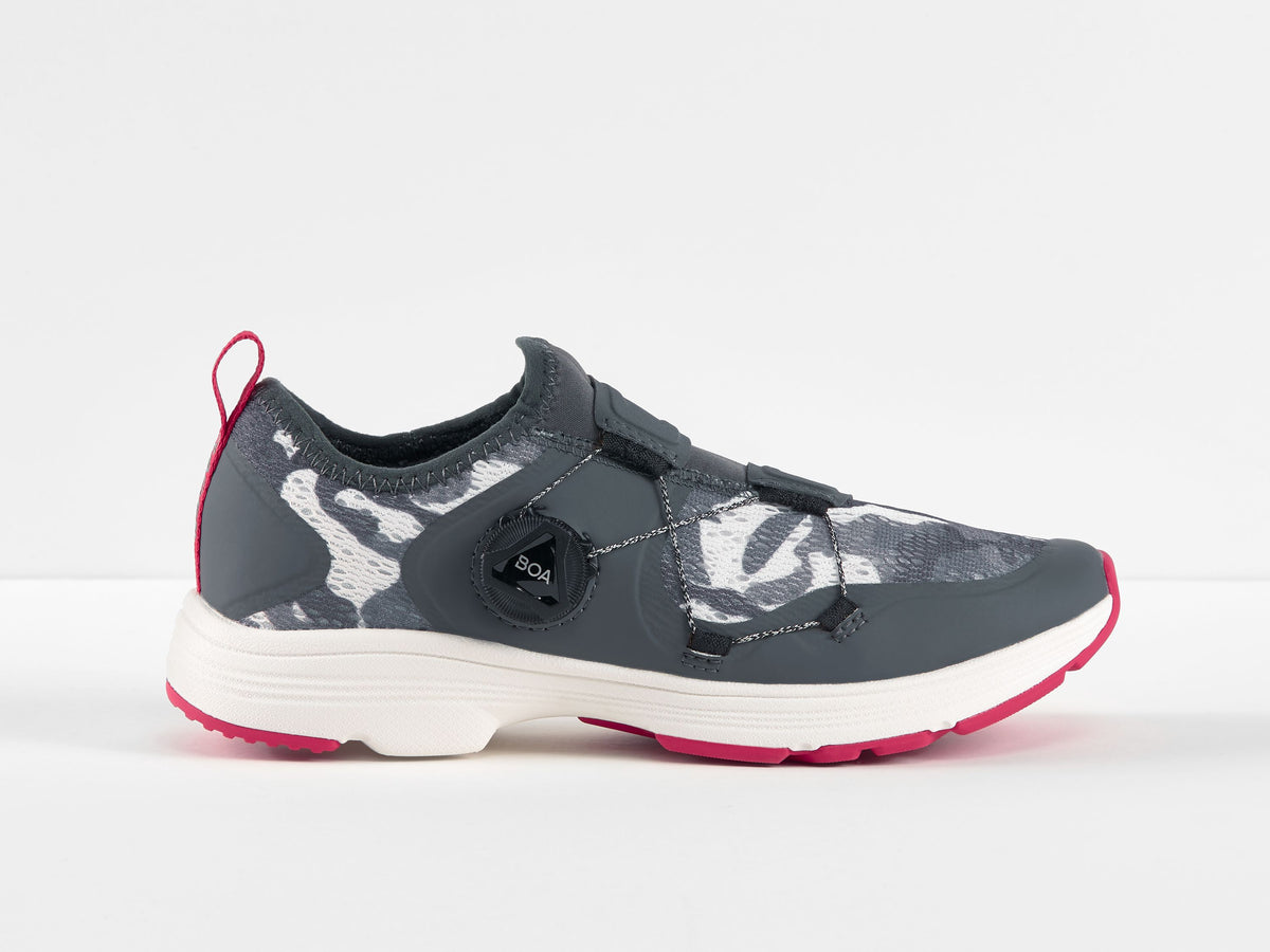 Bontrager Cadence 43.5 Grey Camo Shoe