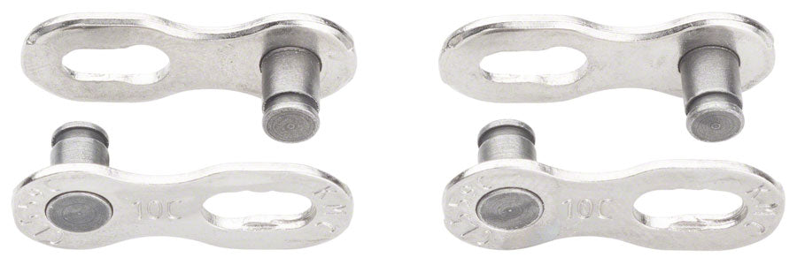 KMC MissingLink CL559CR Connector Campagnolo - 10-Speed Reusable Silver 2 Pairs/Card