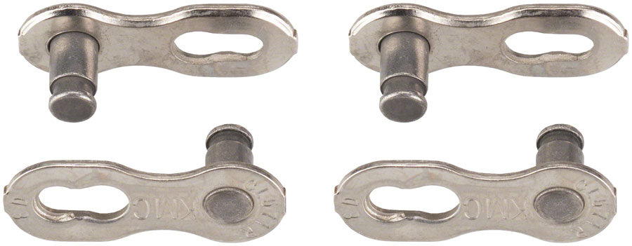 KMC MissingLink CL571R 7.1mm Connector - 78-Speed Reusable Silver 2 Pairs/Card