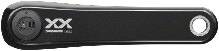 SRAM XX Eagle T-Type AXS Wide Left Crank Arm Power Meter Spindle - 175mm 12-Speed DUB Spindle Interface Carbon BLK D1