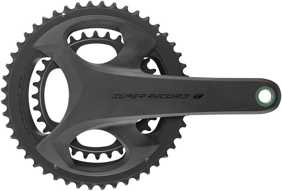 Campagnolo Super Record S Wireless Crankset - 165mm 12-Speed 45/29t Campy 121/88 Asym BCD Ultra Torque Spindle Carbon