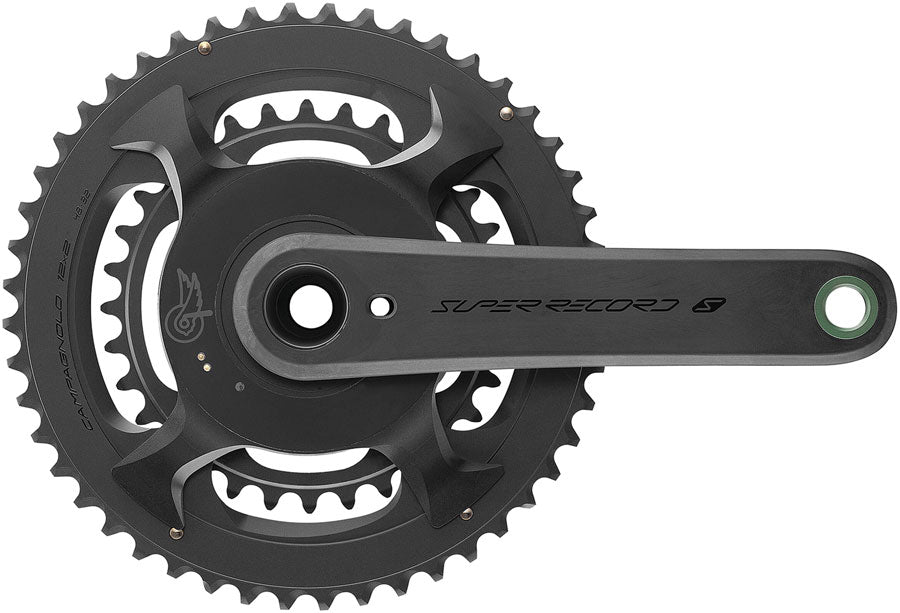 Campagnolo Super Record S Wireless Power Meter Crankset - 165mm 12-Speed 45/29t Campy 121/88 Asym BCD Ultra Torque Spindle Carbon