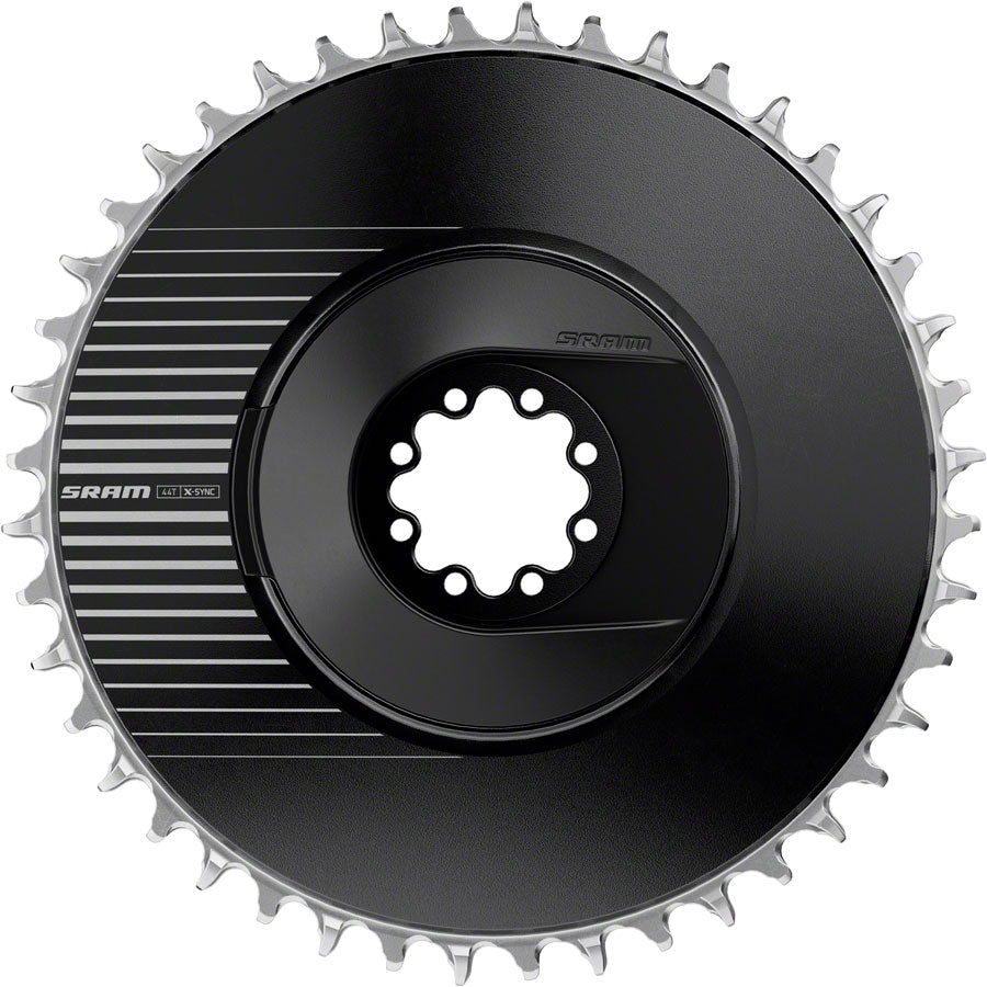 SRAM RED Aero X-Sync Direct Mount Chainring - 44t 12-Speed 8-Bolt Direct Mount 6.5mm Offet BLK E1