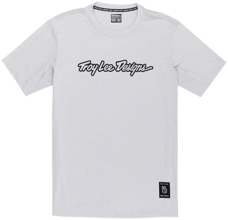 Troy Lee Designs Skyline Short Sleeve Ride Tee – Signature Mist X-Large