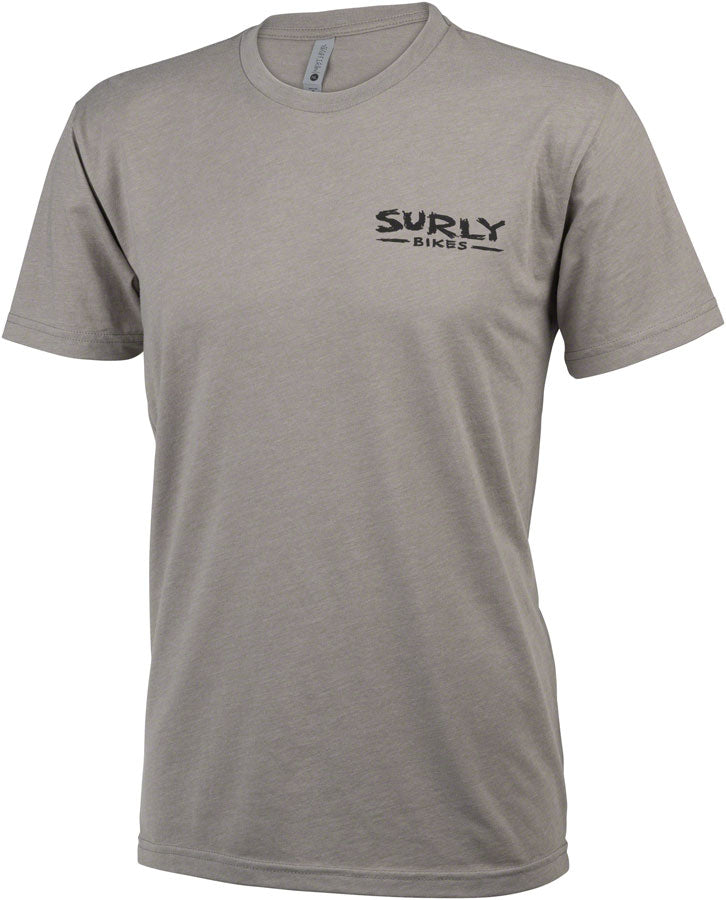 Surly The Ultimate Frisbee Men's T-Shirt - Gray Small
