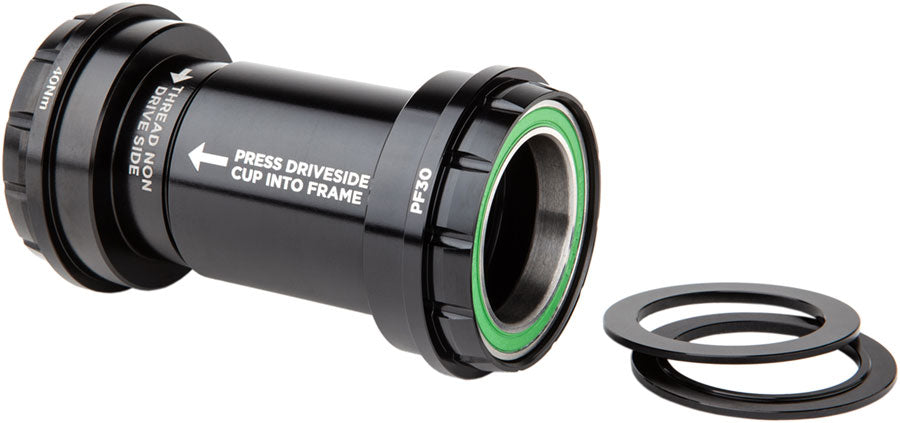 Cane Creek Hellbender 70 Bottom Bracket - PF30 For DUB Spindles Black