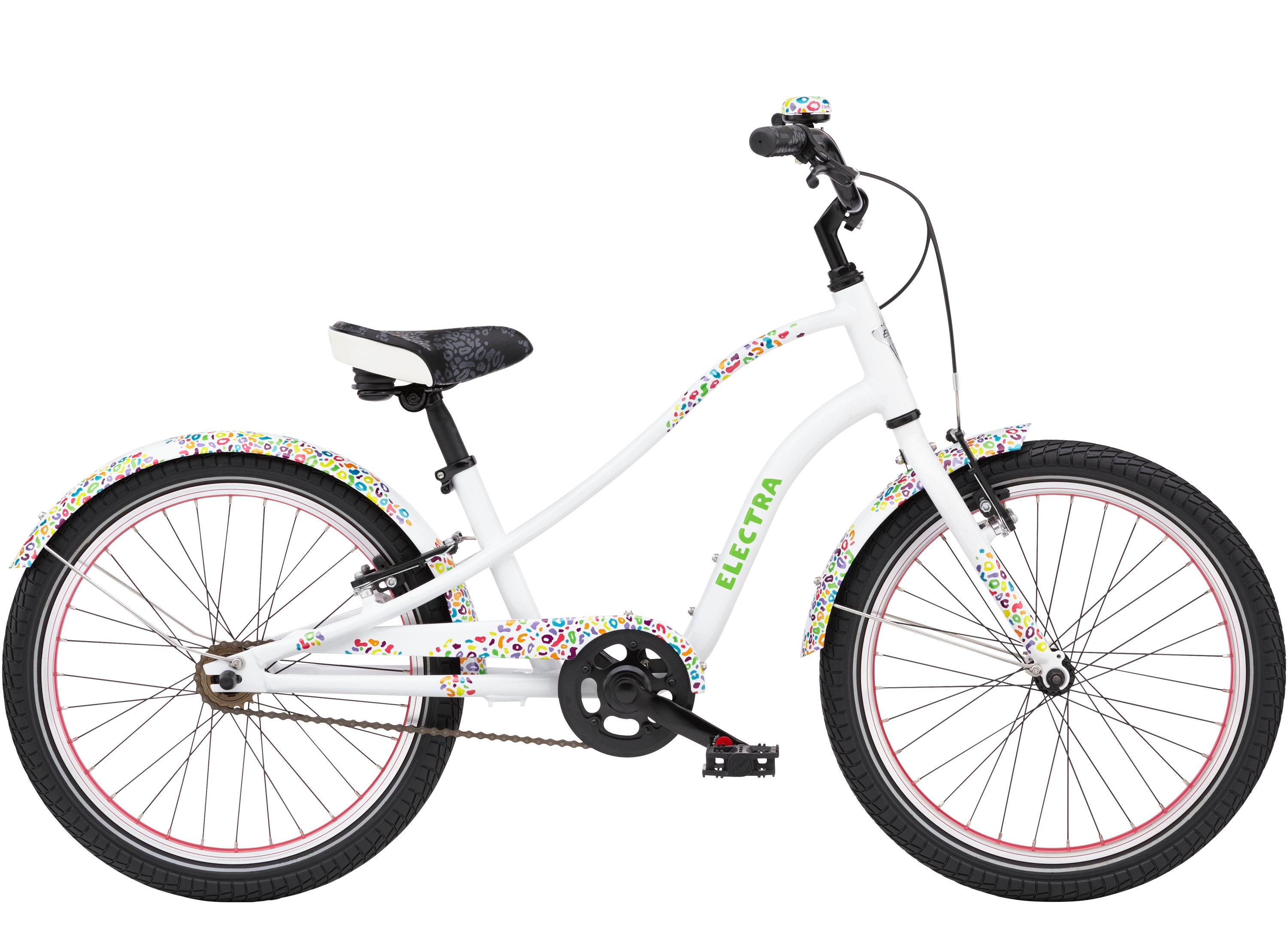 【129】一般車 シティー車 colorful bicycle ホワイト CatsMeow20Girls_22_35410_A_Pri