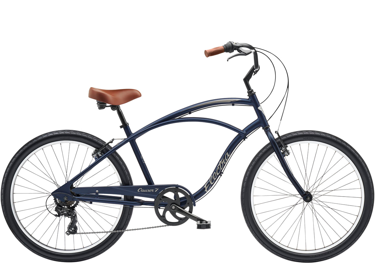 Electra Cruiser 7D Step-Over - MATTE INDIGO 26" WHEEL