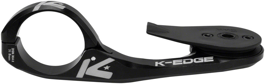 K-EDGE Hammerhead MAX XL Computer Mount - 31.8mm Black Anodize