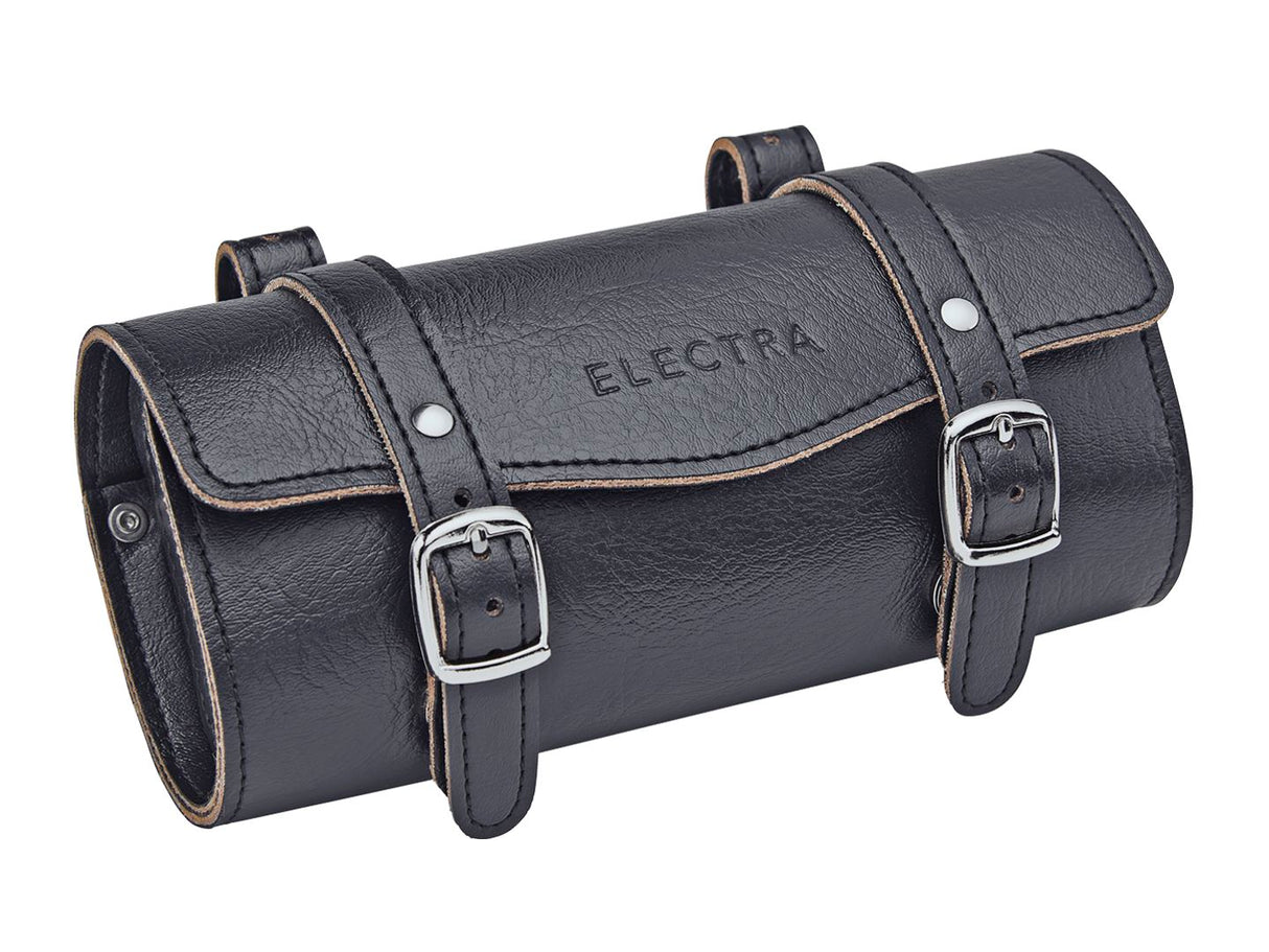 Electra Classic Faux Leather Tool Black Bag