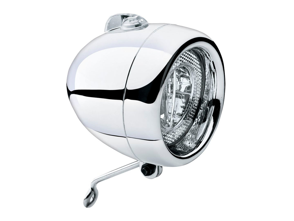 Electra Retro Headlight Silver Light
