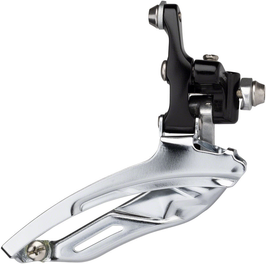 microSHIFT R438 Front Derailleur - 8-Speed Triple 52/42/30t Braze-On Shimano Compatible