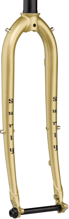 Surly Midnight Special Fork - 650b/700c 12x100mm Thru-Axle 1-1/8" Straight Steerer Steel 40mm Offset Fool's Gold