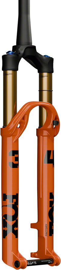FOX 34 SL Factory Suspension Fork - 29" 120 mm 15 x 110 mm Kabolt SL 44mm Offset GRIP SL Damper Push-Lock Shiny Orange