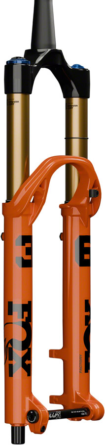 FOX 36 Factory Suspension Fork - 29" 160 mm 15 x 110 mm Kabolt-X 44mm Offset GRIP X2 Damper 58HT Shiny Orange