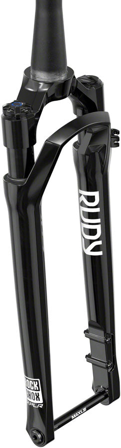RockShox RUDY Ultimate XPLR Race Day 2 Suspension Fork - 700c 40 mm 12 x 100 mm 51 mm Offset Gloss BLK A2