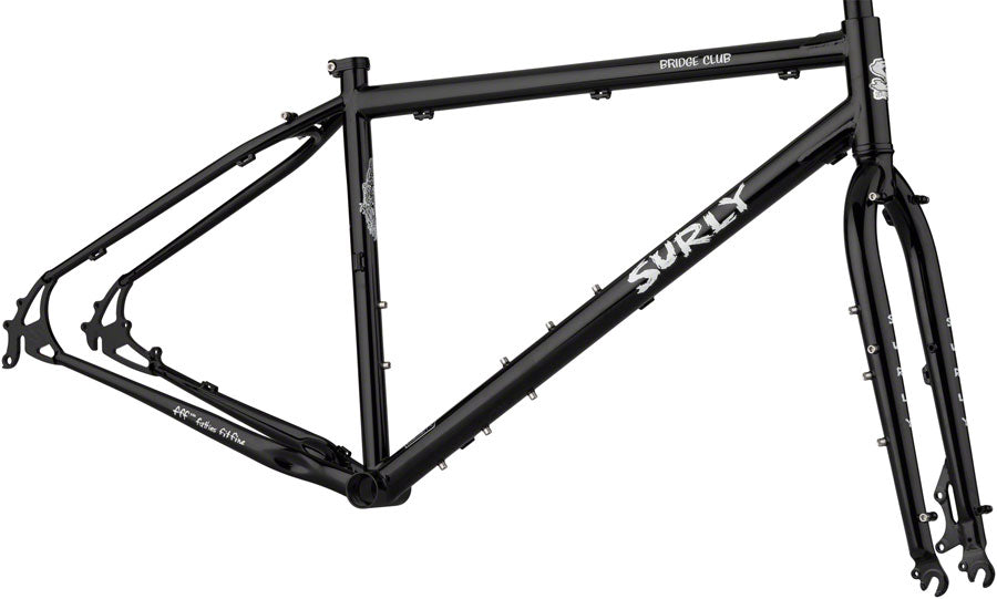 Surly Bridge Club Frameset - 27.5"/700c Steel Black X-Small