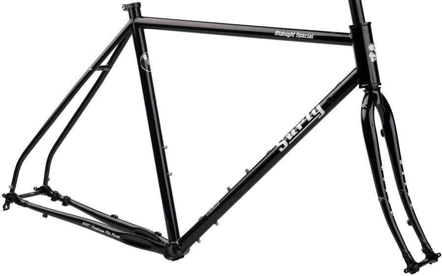 Surly Midnight Special Frameset - 650b/700c Steel Hi-Viz Black 64cm