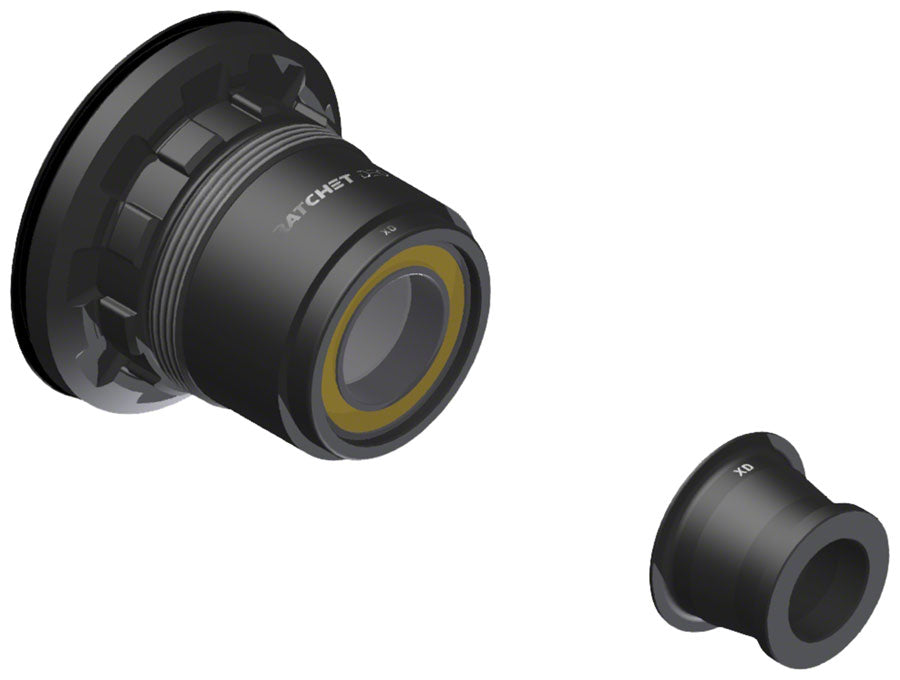 DT Swiss Ratchet DEG Freehub Body - SRAM XD Light Aluminum Ceramic Ball Bearing w/ End Cap 12 x 148 mm