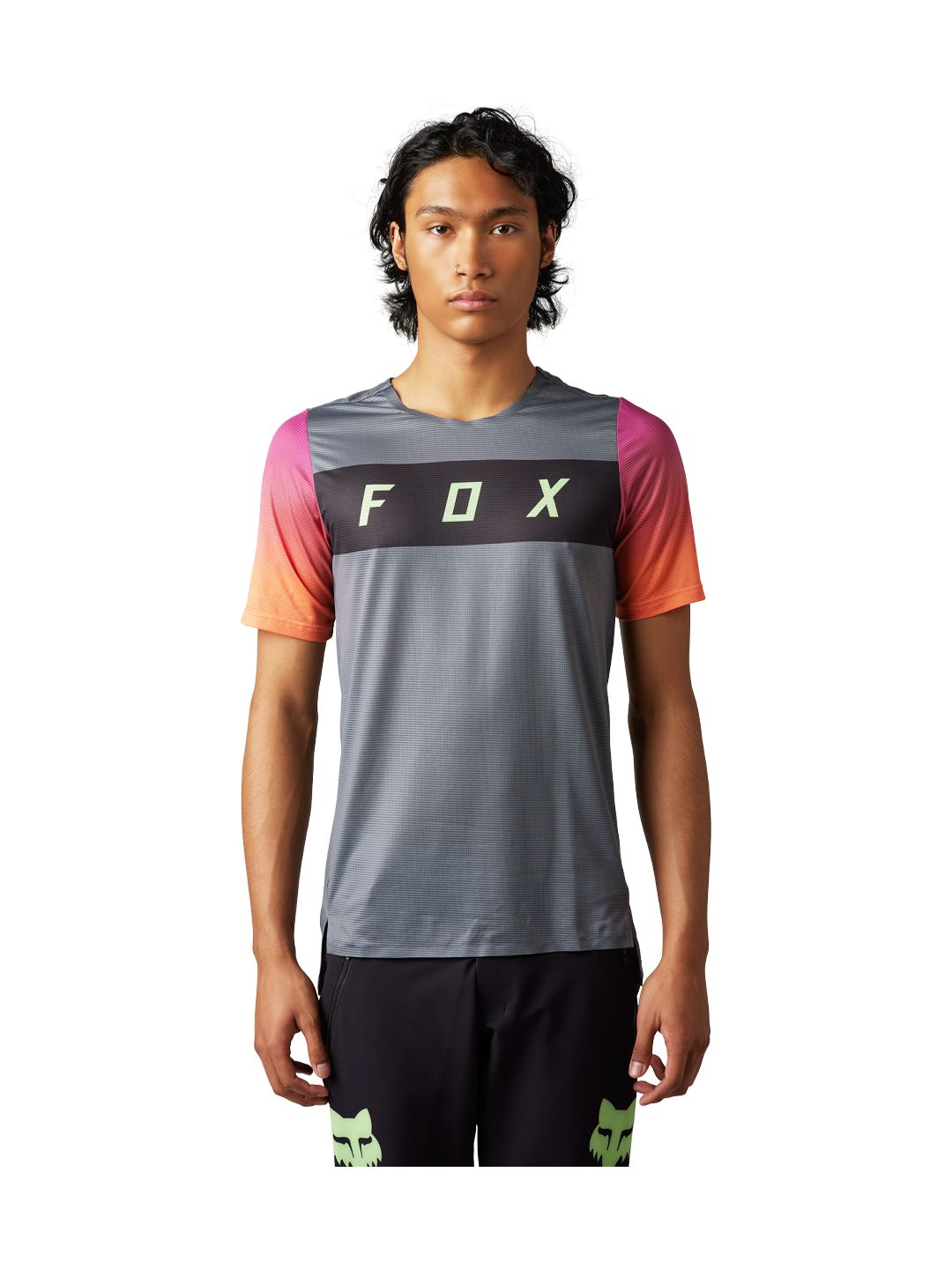 Fox Racing Flexair Arcadia Large Grey/Orange Jersey