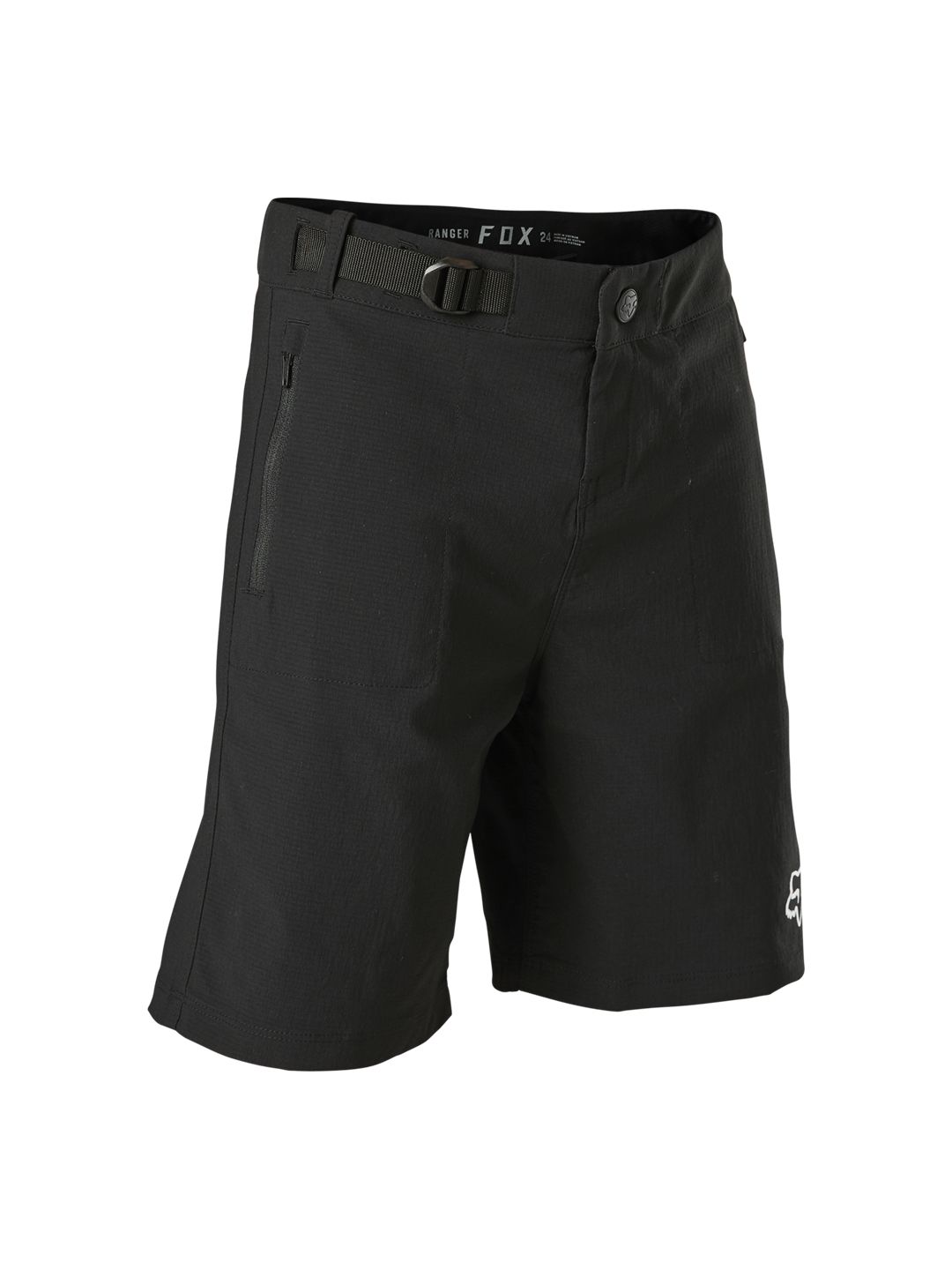 Short Fox Racing Ranger Liner Youth 22 Black