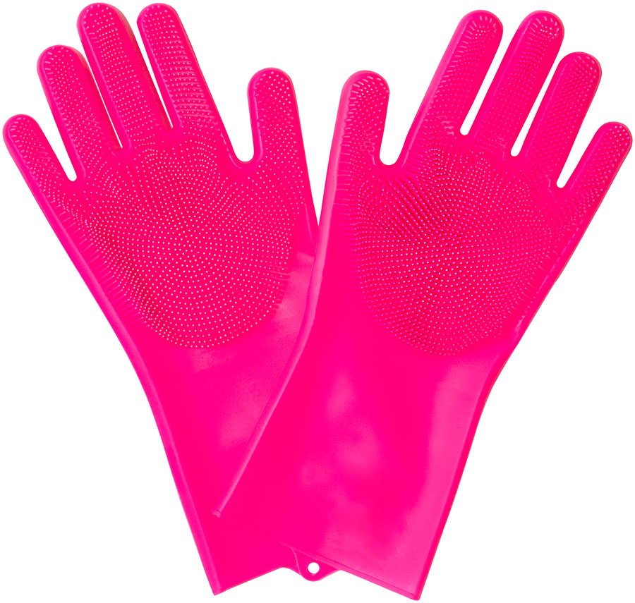 Muc-Off Deep Scrubber Cleaning Glove - Silicone Dishwasher Safe Large