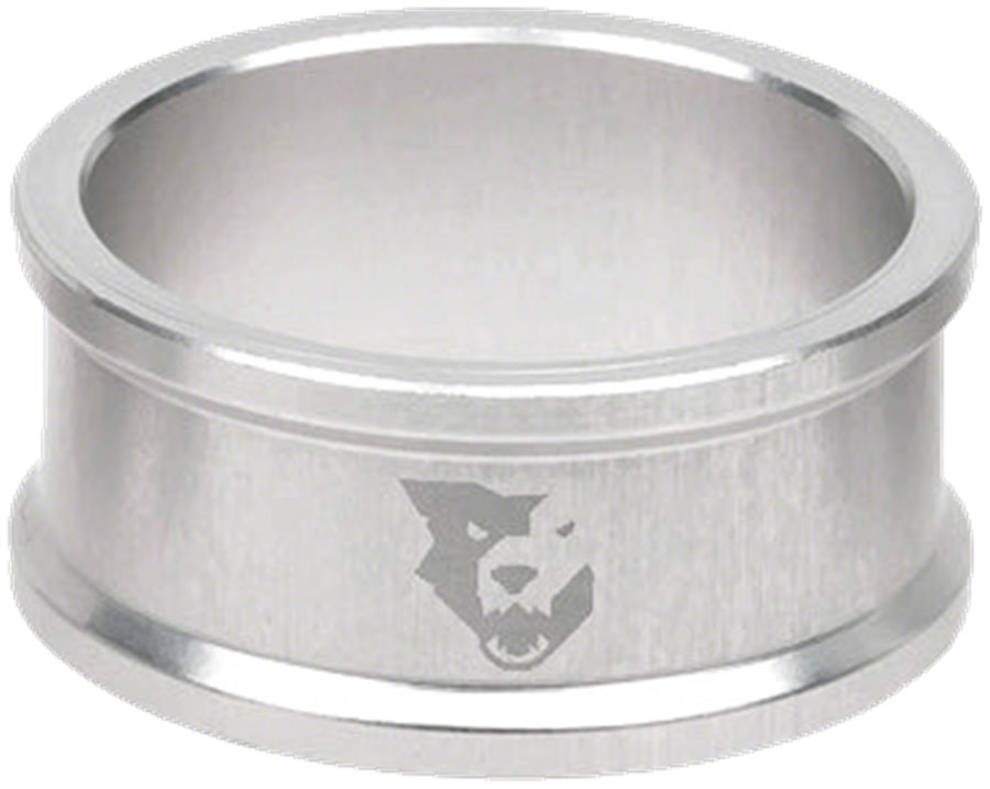 Wolf Tooth Precision Headset Stack Spacer - 15mm Raw Silver 1 pc.