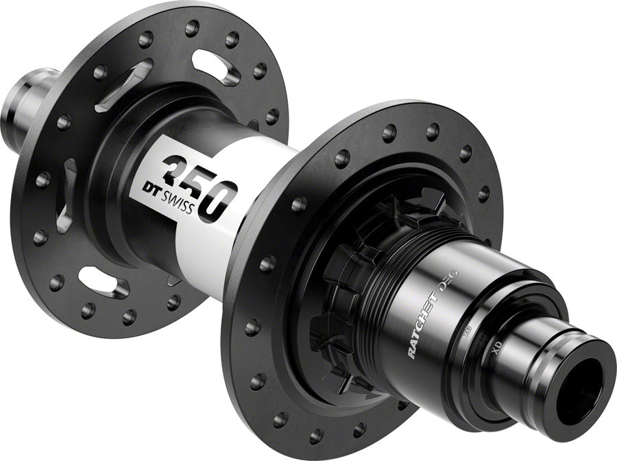 DT Swiss 350 DEG Rear Hub - 12 x 148mm Center-Lock XD Black 32H 72pt