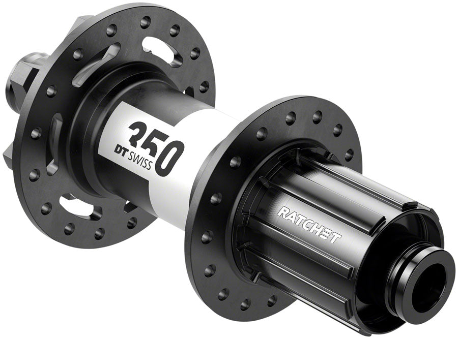 DT Swiss 350 Rear Hub - 12 x 150mm 6-Bolt HG11 MTN Black 32H 36pt