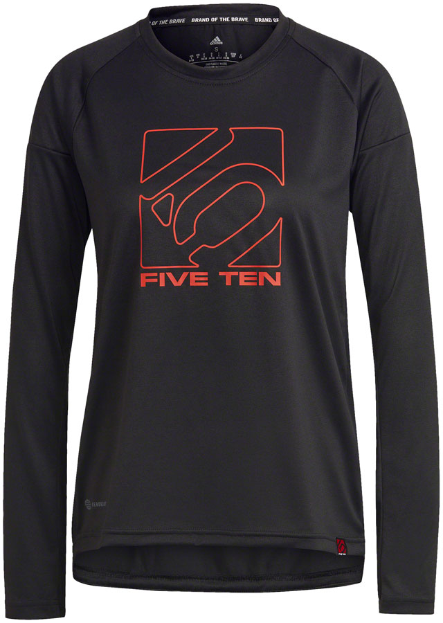 Five Ten Long Sleeve Jersey - Black Women's X-Large