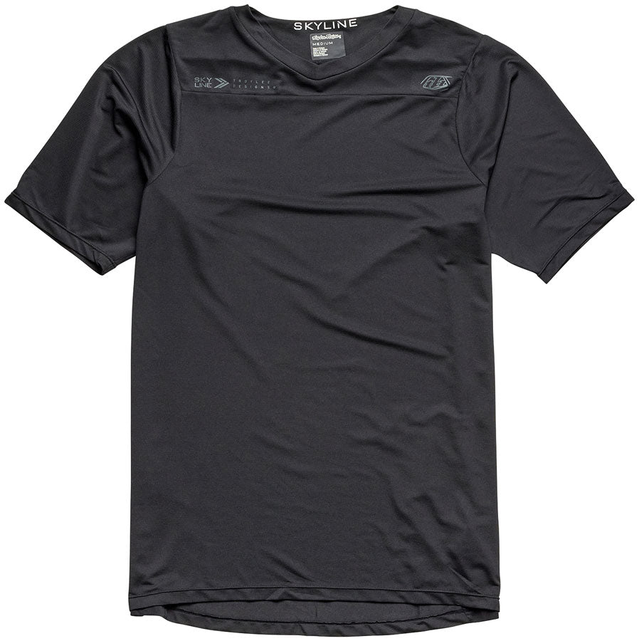 Troy Lee Designs Skyline Short Sleeve Jersey – Mono Black Medium