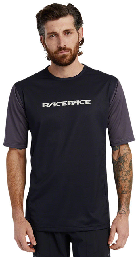 RaceFace Indy Jersey - Short Sleeve Men's Charcoal Small