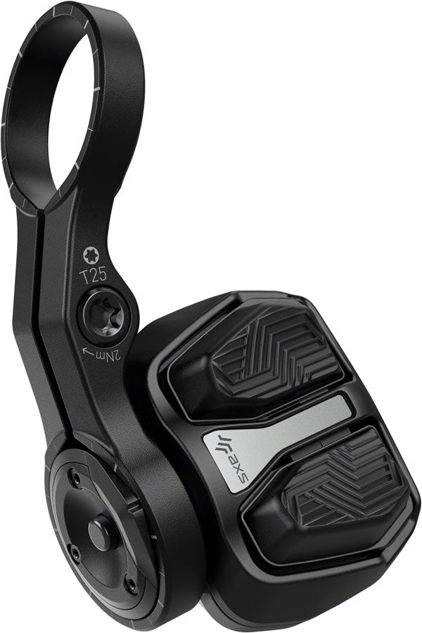 SRAM AXS POD Ultimate Electronic Controller - Left Right Mount Discrete Clamp 2-Button BLK D1