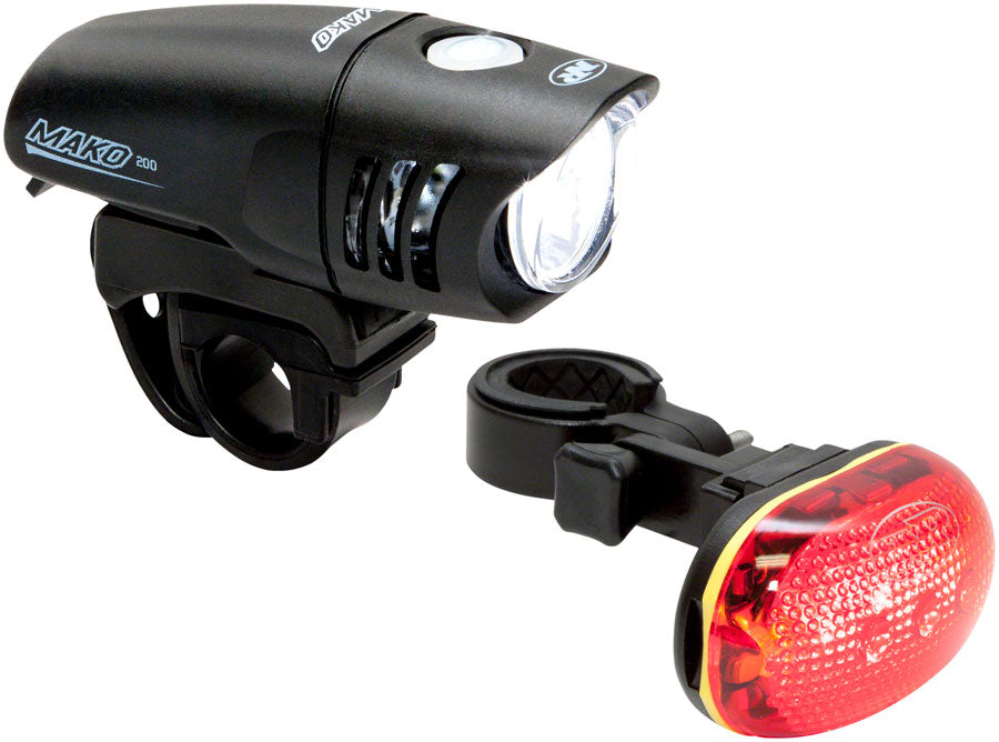 NiteRider Mako 200 and TL6.0 Headlight/Taillight Set