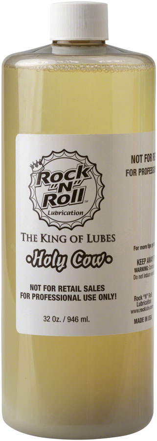 Rock 'N' Roll Holy Cow Bike Chain Lube - 32oz Drip