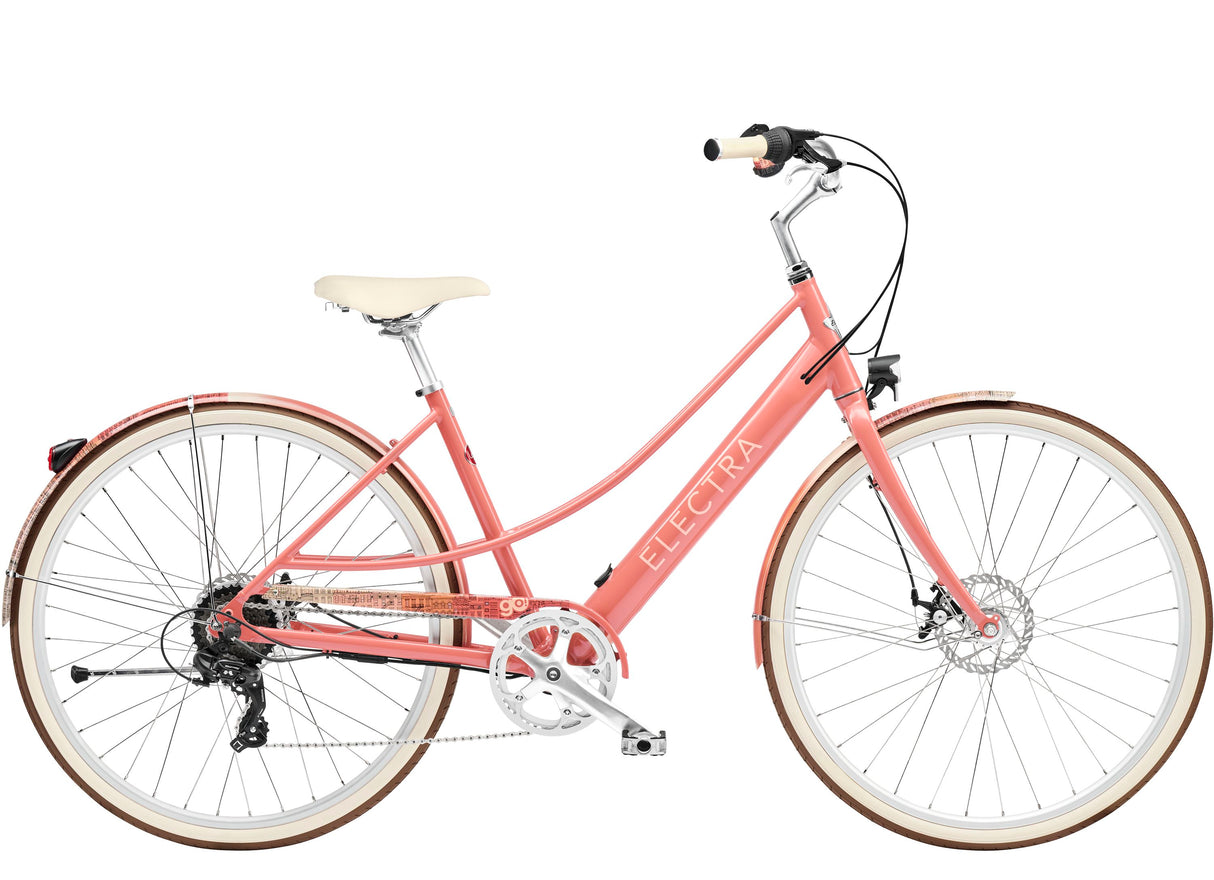 Electra Loft Go! 7D EQ Step-Thru - CORAL FADE S