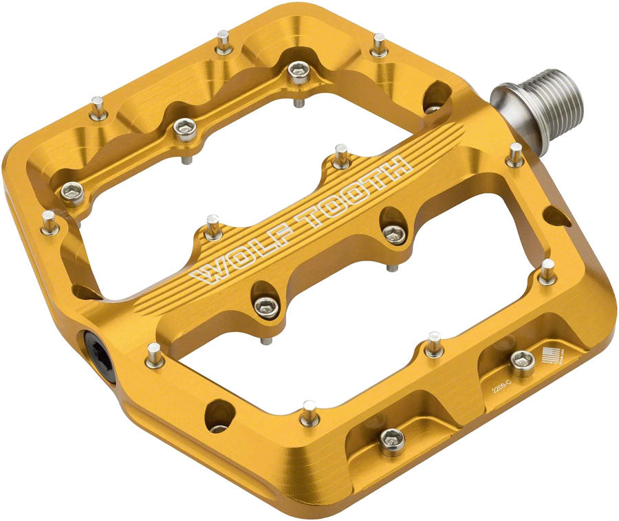 Wolf Tooth Waveform Pedals - Gold Large