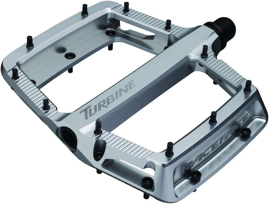 RaceFace Turbine Pedals - Platform Aluminum 9/16" Silver