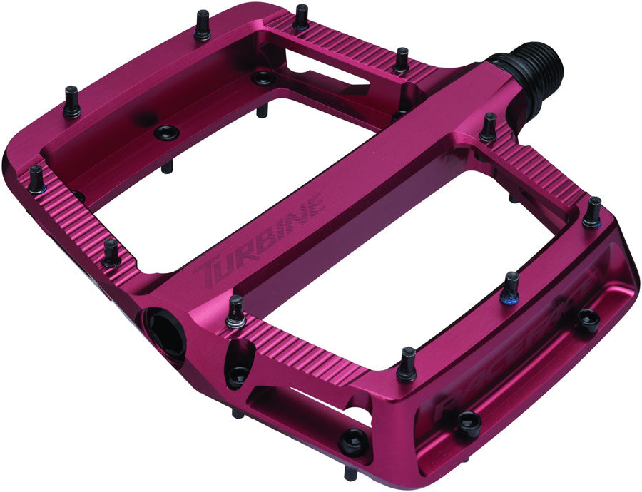 RaceFace Turbine Pedals - Platform Aluminum 9/16" Red