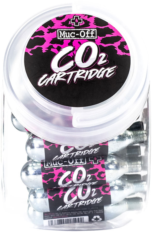 Muc-Off Countertop 16g CO2 Refill Cartridge Jar - Quantity 40