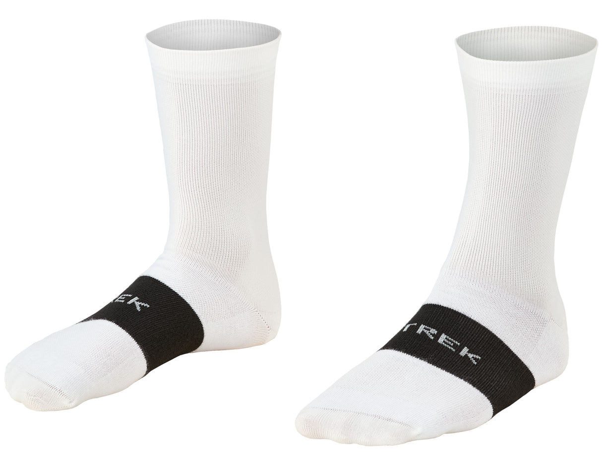 Sock Trek Race Crew Medium (39-41) White