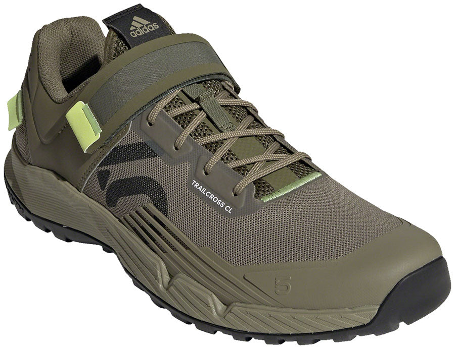 Five Ten Trailcross Mountain Clipless Shoes - Men's Orbit Green/Carbon/Pulse Lime 6