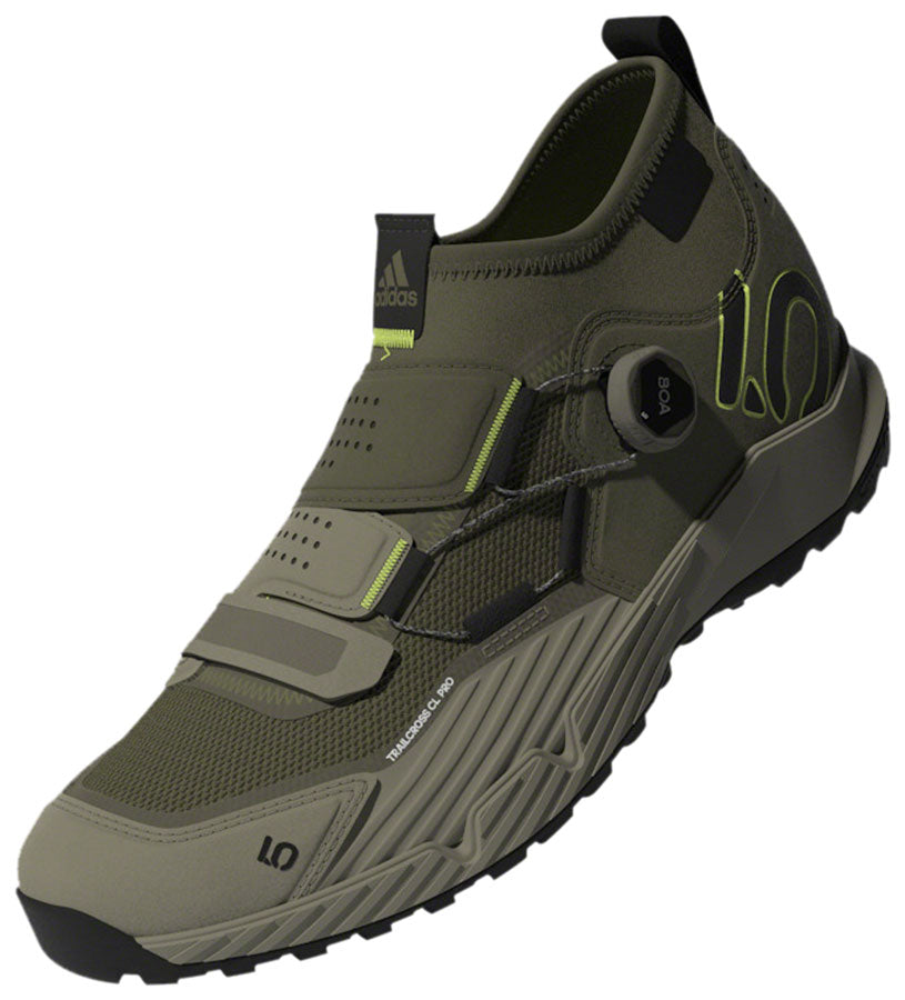 Five Ten Trailcross Pro Mountain Clipless Shoes - Men's Green/Black/Green 6